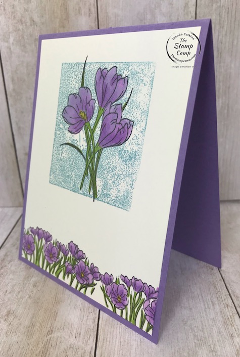 This is the Easter Promise Stamp set from Stampin' Up! Simple card for simple stamping. Details are on my blog here: https://wp.me/p59VWq-aRA . #stampinup #easter #simplestamping #thestampcamp