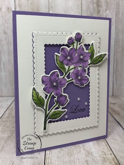I paired the Stitched So Sweetly Dies with my featured stamp set for March 2020 the Forever Blossoms Bundle. Details are on my blog here: https://wp.me/p59VWq-aPw . #stampinup #stitchedsosweetly #foreverblossoms #thestampcamp