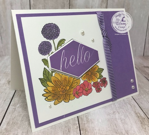 The Accent Blooms stamp set is on the 2020 Retired list for Stampin' Up! It will be gone for good by June 2, 2020. Details are on my blog here: https://wp.me/p59VWq-aXf . #stampinup #accentblooms #thestampcamp #technique