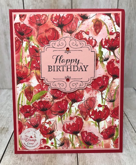 Happy Birthday using Layered with Kindness