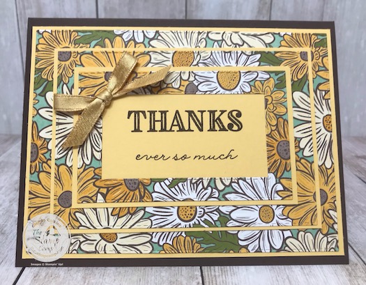 Triple Framed Ornate Garden Specialty Paper
