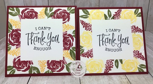 I was issued a Color Challenge so I decided to combine it with my Simple Stamping Masking Technique. You can find the details and video on this blog post: https://wp.me/p59VWq-be7 #stampinup #thestampcamp #beautifulfriendship