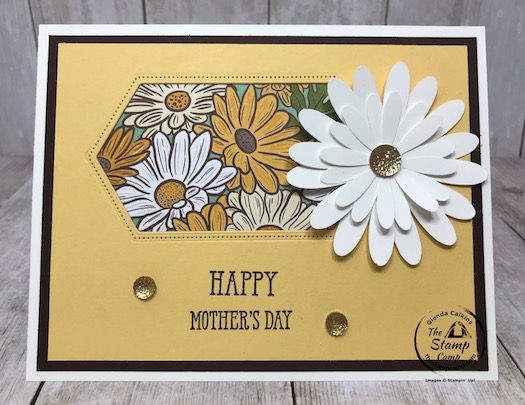 A little Peek-a-boo window to see the beautiful Ornate Garden Specialty designer series paper. Details are on my blog here: https://wp.me/p59VWq-aYK. #stampinup #ornategarden #thestampcamp #technique