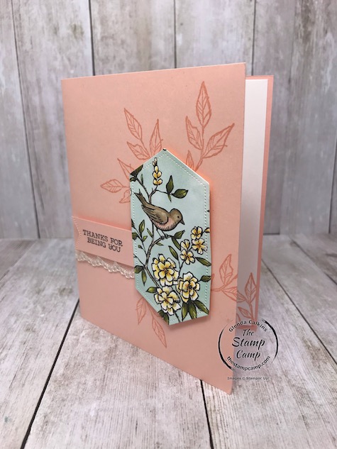I'm sure going to miss the Bird Ballad Designer Series Paper; how about you? Make sure to place your order for this gorgeous paper soon as it will no longer be available to order come June 3rd. Details are on my blog here: https://wp.me/p59VWq-aZQ #stampinup #birdballad #thestampcamp #freeasabird
