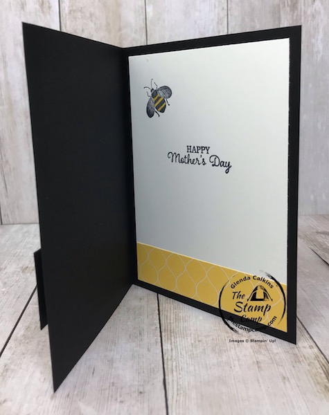 The Honey Bee Bundle is the perfect stamp set to create a Mother's Day or Birthday Card/Gift Card Holder all in one. This fun fold card will be a hit. Details are on my blog here: https://wp.me/p59VWq-aYz #stampinup #mothersday #giftcardholder #thestampcamp