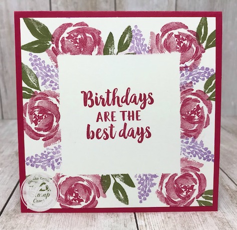 Simple Stamping with Masking