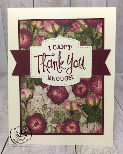 the Pressed Petals Specialty Designer Series Paper