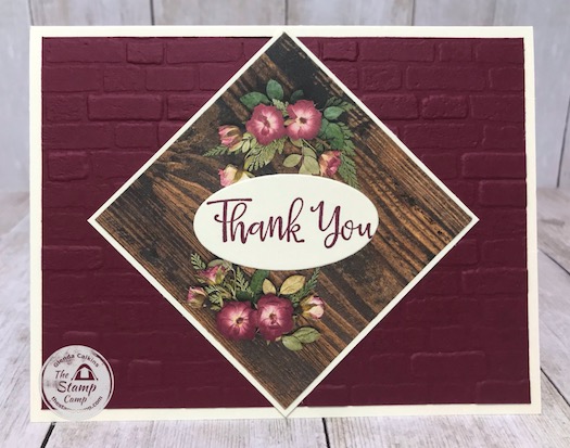 What's your go to product when you want to create a quick card? Mine is the Pressed Petals Specialty Designer Series Paper from Stampin' Up! Details are on my blog here: https://wp.me/p59VWq-aZx #stampinup #pressedpetals #designerpaper #thestampcamp