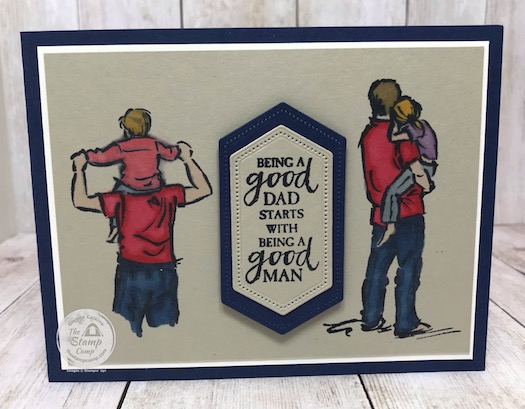 Take 2 On A Good Man Stamp Set