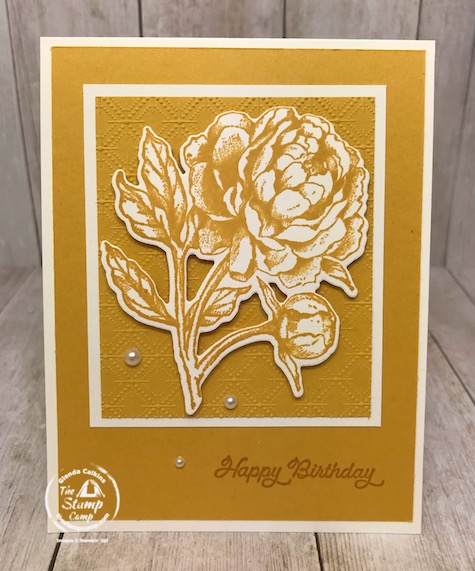 These are the New 2020-2022 In Colors from Stampin' Up! This group of new In Colors go together so well; I love the vibrant colors. I paired this month's In Color Club Member cards with the Prized Peony stamp set; which is my featured stamp set for July 2020. I also have a great Tip to share regarding dies and framelits. Details are on my blog here: https://wp.me/p59VWq-bl9 #stampinup #dies #prizedpeony #thestampcamp