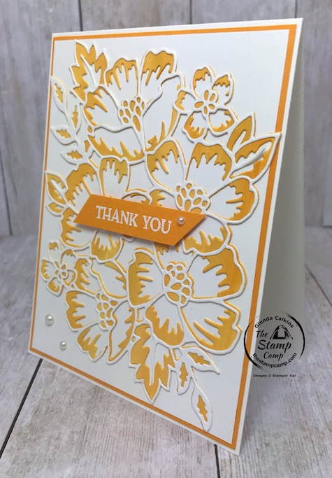 I'm having so much fun with the Blossoms in Bloom Bundle with all different techniques. During my Mystery Party I demonstrated the Baby Wipe technique with this bundle and how you can do it in different ways. This was one I did before the party but chose to go with different color combinations for the actual party. Details are on my blog here: https://wp.me/p59VWq-blA. #stampinup #thestampcamp #technique #blossomsinbloom