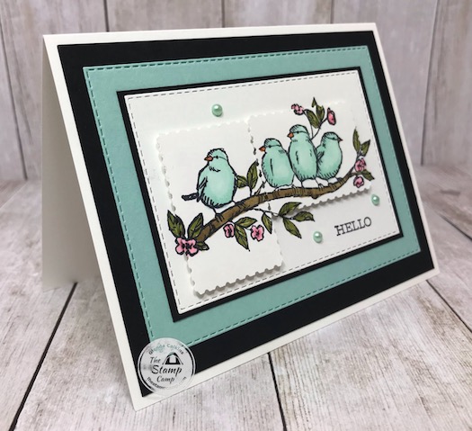 With the Postage Stamp Punch you can create fun and different cards with a variety of techniques. These techniques can be done with the Posted for You stamp set or without them; the option is yours but I will say the Posted for You stamp set is awesome. Stop by my blog for all the details here: https://wp.me/p59VWq-bkr #stampinup #postagestamp #punch #thestampcamp