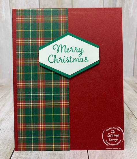 Sometimes simple stamping is the way to go. Need a pile of cards and want to stretch out your designer series paper? Turn to a simple sketch, paper, punch and sentiment. Details are on my blog here: https://wp.me/p59VWq-bqX. #simplestamping #stampinup #thestampcamp #glendasblog