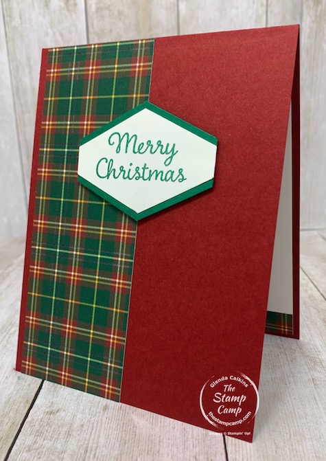 Sometimes simple stamping is the way to go. Need a pile of cards and want to stretch out your designer series paper? Turn to a simple sketch, paper, punch and sentiment. Details are on my blog here: https://wp.me/p59VWq-bqX. #simplestamping #stampinup #thestampcamp #glendasblog