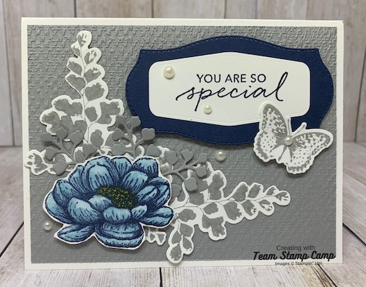 A beautiful gift for a beautiful friend - Who wouldn't love to receive this beautiful card and sticky note easel pad holder. The perfect gift for a teacher to place on her desk or maybe give as a birthday gift. Details are on my blog here: https://wp.me/p59VWq-bpM. #stampinup #thestampcamp #glendasblog #easelcard