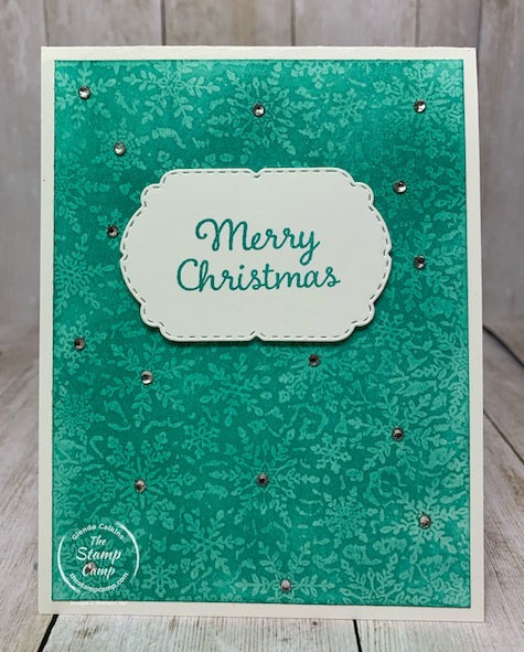 Tuesday's Tips and Techniques for this week is using the Winter Snow Embossing Folder in a different and unique way. See my blog for details here: https://wp.me/p59VWq-boU. #stampinup #thestampcamp #technique #embossingfolder