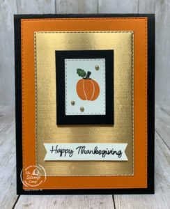 I just love the Banner Year Bundle; not only does it have sweet little images it also have sentiments and with the Banner Pick a Punch included in the bundle it is a win win! Who says you can't create a full sized card with a little image? Details are on my blog here: https://wp.me/p59VWq-buW. #stampinup #thestampcamp #banneryear