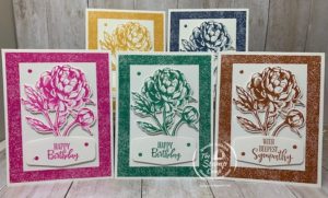 In Colors with Prized Peony Stamp Set/Bundle