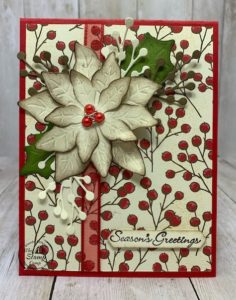 Saturday Sketch and Poinsettia Place