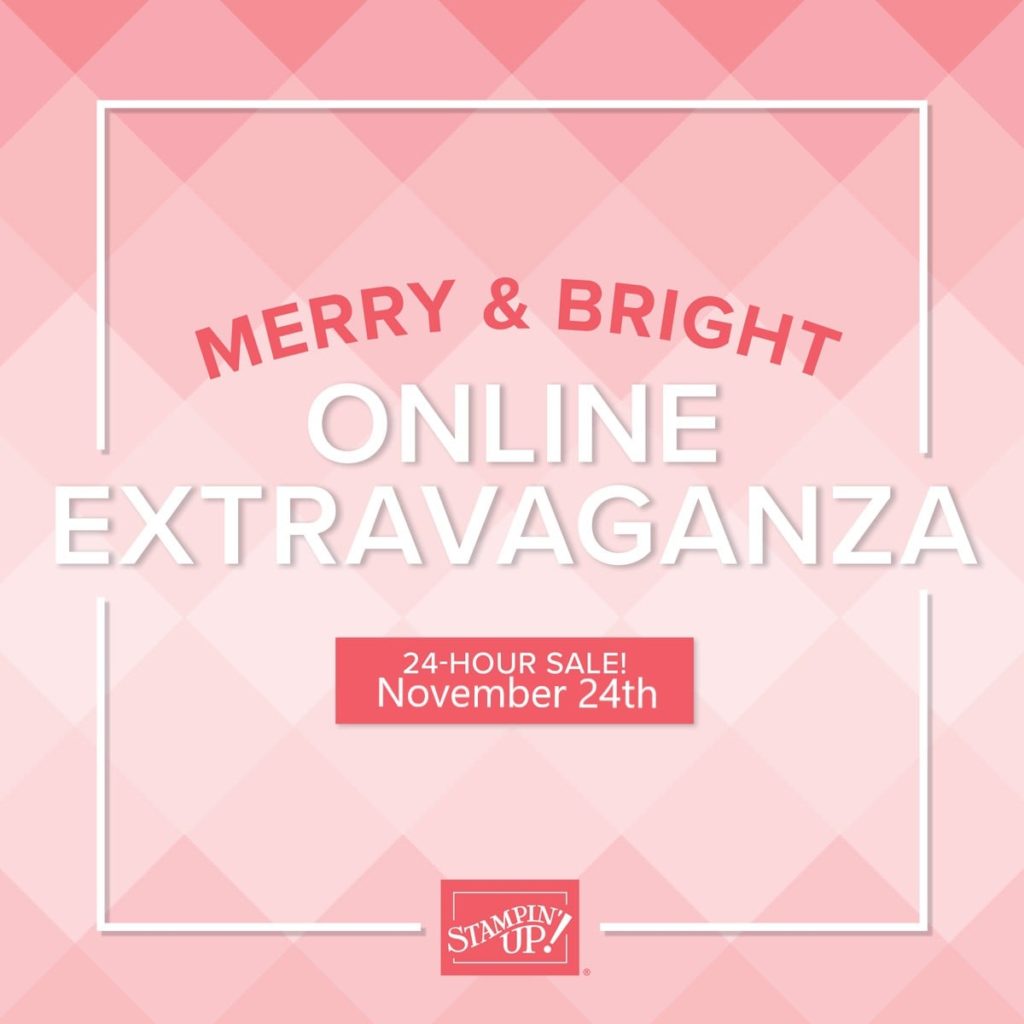 Shop Stampin' Up! on November 24 for 24 hours get most items from the Annual catalog at 10% off! Shop Soon! #thestampcamp #glendasblog #stampinup