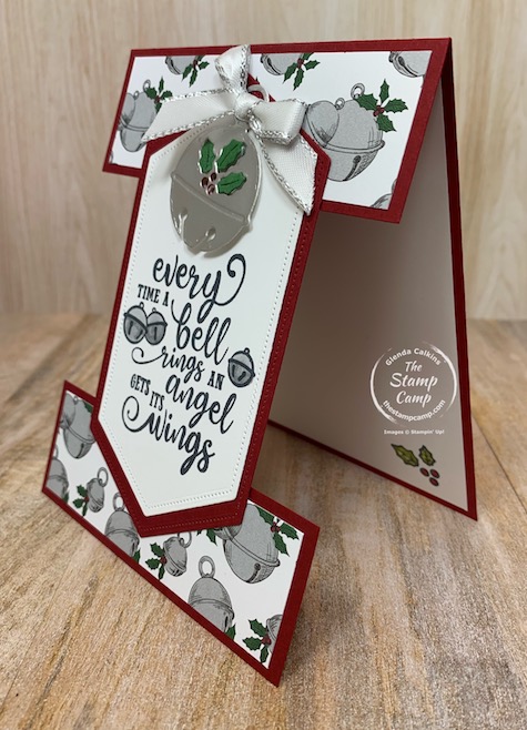 Today's Fun Fold Friday card features the Christmas Means More stamp set. Oh the memories I have with the sentiments in this stamp set. All my kids favorite movies are featured in this sentiment. I'm not sure what you call this fun fold but it is fun! Details are on my blog here: https://wp.me/p59VWq-bAg #stampinup #thestampcamp #glendasblog #christmas #funfold