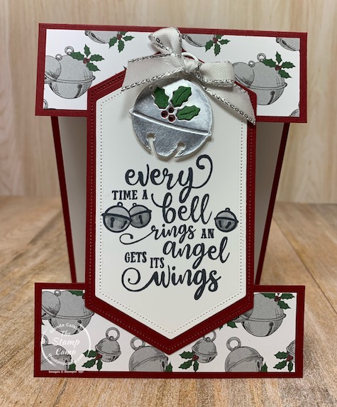 Today's Fun Fold Friday card features the Christmas Means More stamp set. Oh the memories I have with the sentiments in this stamp set. All my kids favorite movies are featured in this sentiment. I'm not sure what you call this fun fold but it is fun! Details are on my blog here: https://wp.me/p59VWq-bAg #stampinup #thestampcamp #glendasblog #christmas #funfold