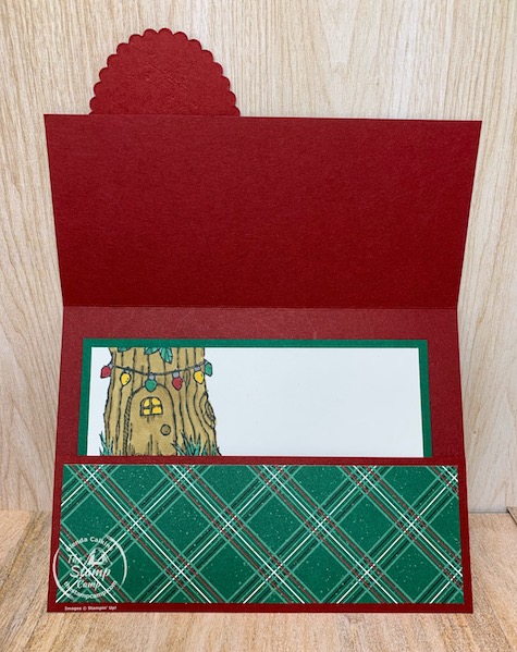 Fun Fold Friday featuring the Gnome for the Holiday's Stamp Set. This fun Gnome set is a sweet different set for your Christmas cards and today's fun fold can be a multipurpose fold; gnome what I'm talking about? Check it out! #stampinup #thestampcamp #gnomeforchristmas #christmascard #funfold