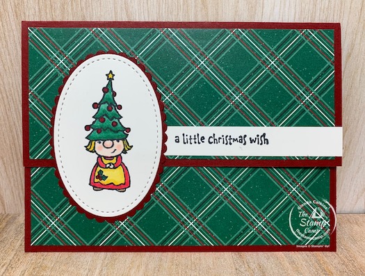 Fun Fold Friday featuring the Gnome for the Holiday's Stamp Set. This fun Gnome set is a sweet different set for your Christmas cards and today's fun fold can be a multipurpose fold; gnome what I'm talking about? Check it out! #stampinup #thestampcamp #gnomeforchristmas #christmascard #funfold