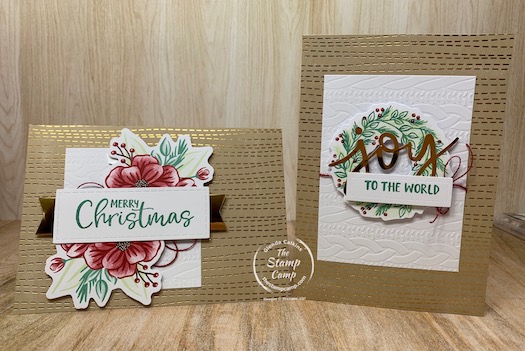 Joy to the World was the Paper Pumpkin kit for October 2020. These kits are getting better and better; if you haven't tried them yet; I urge you to give them a try. These kits are delivered right to your mailbox and everything you need is in the box. Check out my blog post here for details: https://wp.me/p59VWq-bzM #stampinup #paperpumpkin #thestampcamp