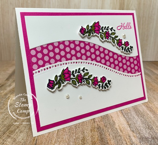 Make some beautiful curves with the Quite Curvy Bundle from Stampin' Up! This set is perfect for so many different occasions you will be surprised how many uses this stamp set/bundle has. #stampinup #thestampcamp #quitecurvy