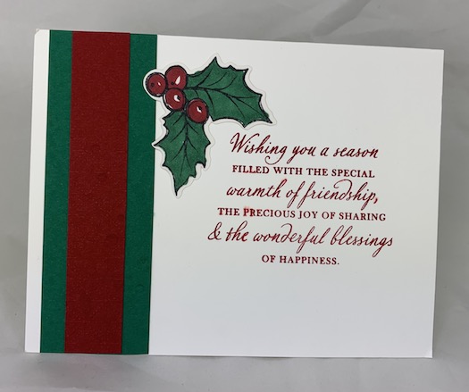 Christmas Eve Share 2020. I'm sharing with you some of the beautiful handmade Christmas cards we received this year. Oh how nice it was to go to mailbox and find something other than bills and Oh how pretty they all are. #stampinup #thestampcamp #christmascards #handmade