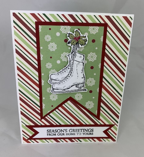Handcrafted Cards Share 2020. I'm sharing with you some of the beautiful handmade Christmas cards we received this year. Oh how nice it was to go to mailbox and find something other than bills and Oh how pretty they all are. #stampinup #thestampcamp #christmascards #handmade