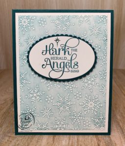 Faux White Wash Technique with Embossing Folders