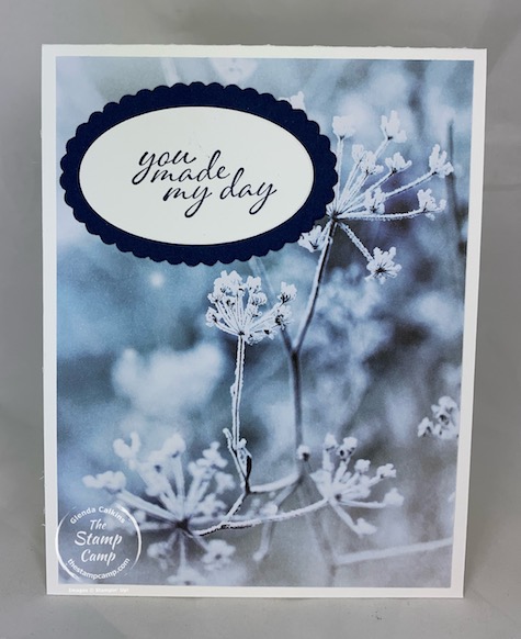 The Feels Like Frost Specialty Designer Series Papers are beautiful and they are NOT just for Christmas cards. The prints in this pack can be used for many different occasions. The pictures are so life like and beautiful. #stampinup #thestampcamp #feelslikefrost