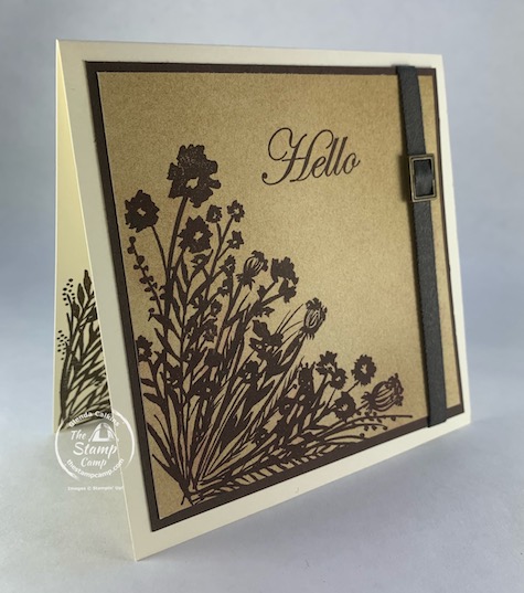 January 5 - February 2021 is Sale-a-bration and with that for every $50 order you will receive a FREE Sale-a-bration product. This is just one of the fun FREE products you can get during this Sale-a-bration season. This is the Corner Bouquet stamp set. #thestampcamp #stampinup #saleabration