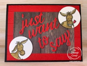 Saturday Sketch with Sale-a-bration Darling Donkeys