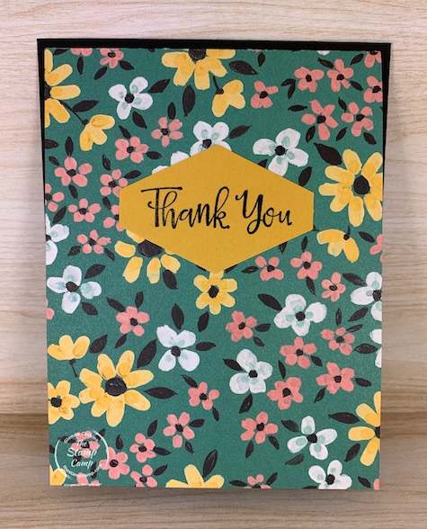 This is the quickest and easiest card you will ever create! Anyone can create this type of card! I call it the Fold and Go! #stampinup #thestampcamp #funfold #designerpaper