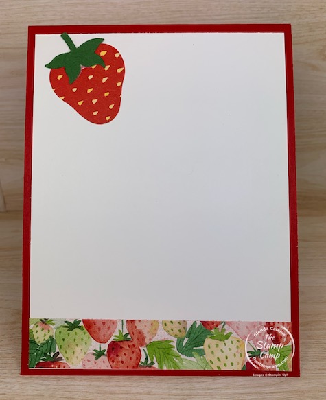 Today's fun fold is not a card fun fold but a Designer Series paper fun fold. You can do this technique with any printed papers but it is so beautiful in the Berry Delightful paper from Stampin' Up! #thestampcamp #saleabration #stampinup #funfold