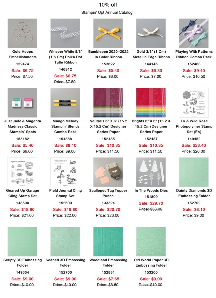 Stampin' Up! retired list is out and lots of deals to be had. #stampinup #thestampcamp #retired2021