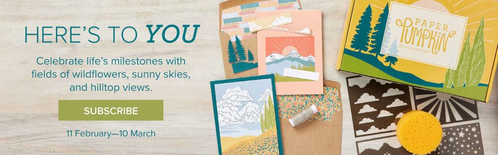 Are you a Paper Pumpkin Subscriber? Would you like a crafting kit delivered right to your door each and every month? Check out this FREE PDF file featuring the Bouquet of Hope February Paper Pumpkin Kit. This is a sample of what my subscribers receive from me each and every month. #thestampcamp #paperpumpkin #stampinup