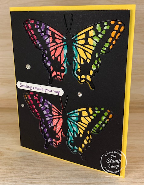 Today's technique is a spin on the Joseph's Coat technique but with Die Cuts instead of stamps and ink. I call this the Faux Joseph's coat Technique. #thestampcamp #stampinup #technique