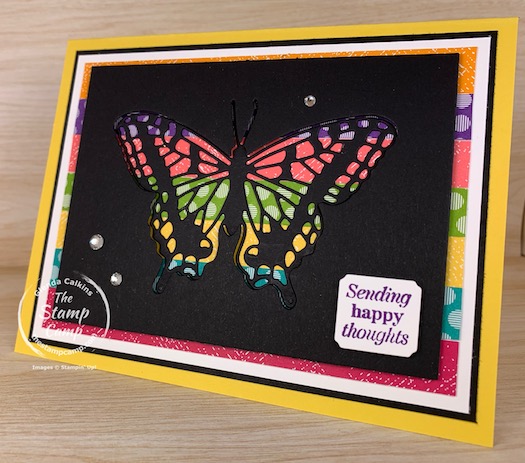 Today's technique is a spin on the Joseph's Coat technique but with Die Cuts instead of stamps and ink. I call this the Faux Joseph's coat Technique. #thestampcamp #stampinup #technique