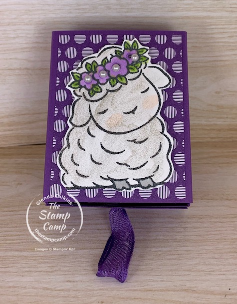 What's better than a treat box? A treat box with a pop up bunny inside that's what! You can create this super quick and easy pop up box for any occasion. #stampinup #thestampcamp #treatbox