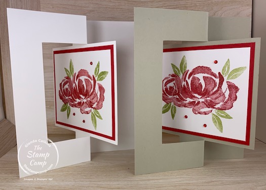 If you like movement cards you will love this flip flop fun fold card. I used the soon to be retired Beautiful Friendship stamp set for this quick and easy card. #thestampcamp #stampinup #funfoldfriday
