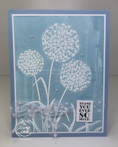 Embossing Folders and Inking Papers Technique