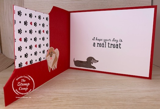 Fun Fold Friday - This week's fun fold is a twist on the Front Corner Fold. I call this a Horizontal Front Flip Corner Fold. #thestampcamp #stampinup #funfold
