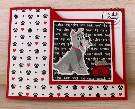 Fun Fold Friday - This week's fun fold is a twist on the Front Corner Fold. I call this a Horizontal Front Flip Corner Fold. #thestampcamp #stampinup #funfold