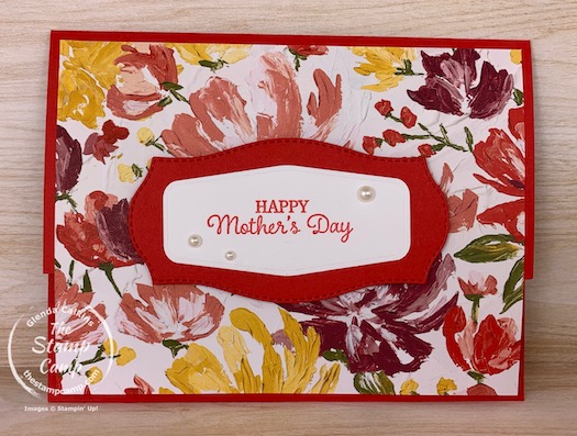 Need a super sweet gift card holder for Mother's Day or maybe a Birthday? Check out this Slide Up, Pop Up gift card holder. Just in time to create it for Mother's Day! #thestampcamp #stampinup #giftcardholder