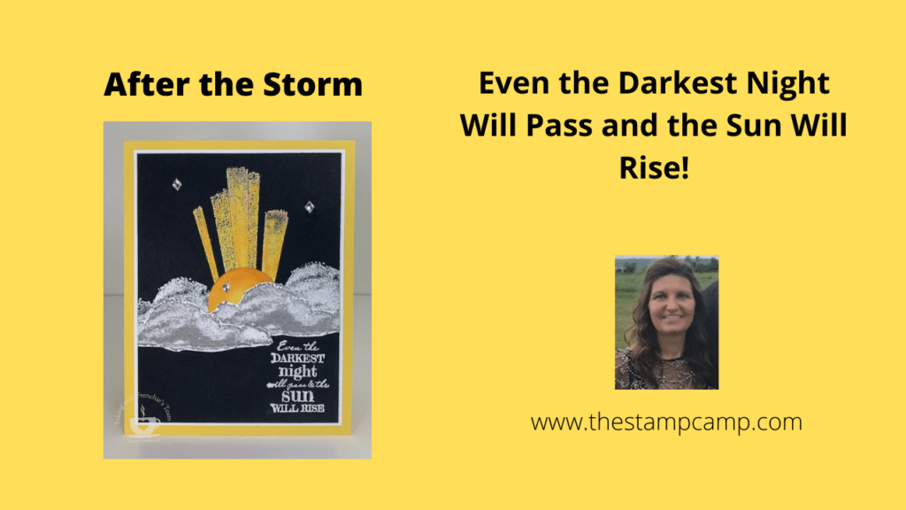 After the Storm Stampin' up!