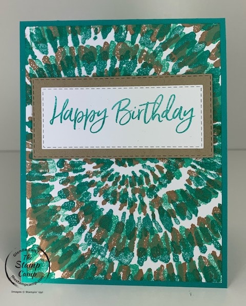 Spiral Rubber Stamp Stamping Techniques